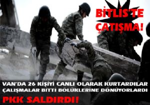 Bölücüler konvoya saldırdı